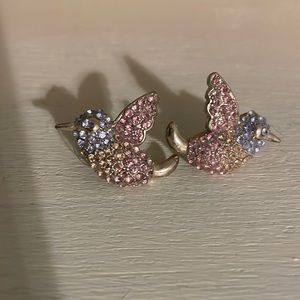 Betsey Johnson hummingbird earrings